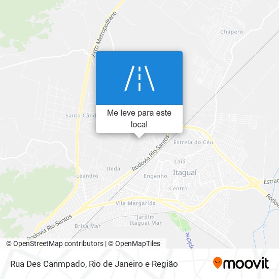 Rua Des Canmpado mapa