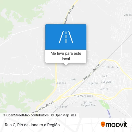 Rua O mapa
