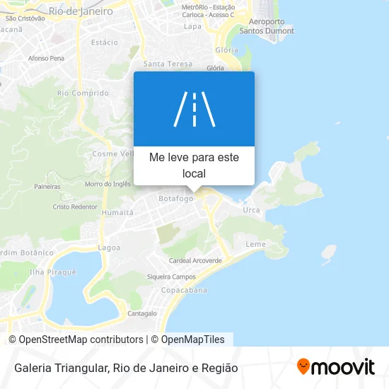 Galeria Triangular mapa