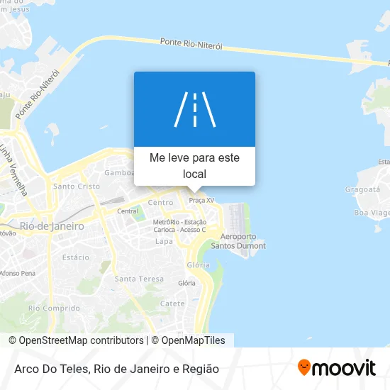 Arco Do Teles mapa
