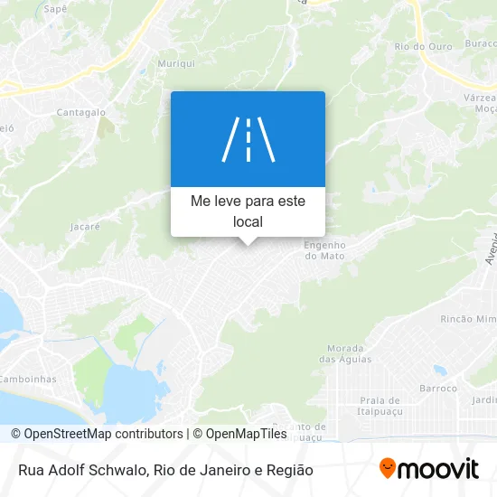 Rua Adolf Schwalo mapa