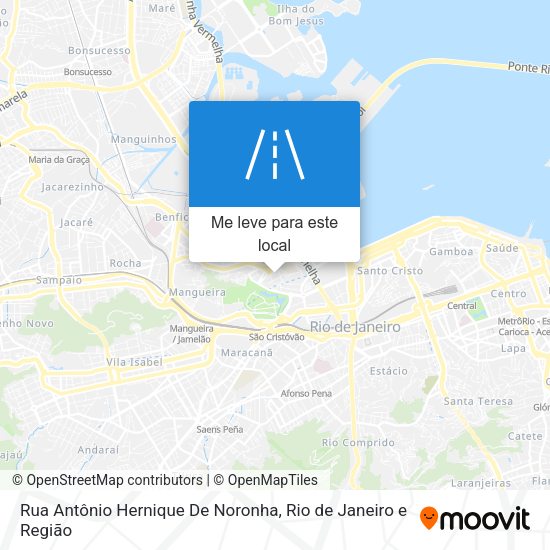 Rua Antônio Hernique De Noronha mapa