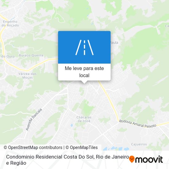Condominio Residencial Costa Do Sol mapa