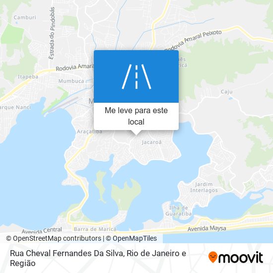 Rua Cheval Fernandes Da Silva mapa