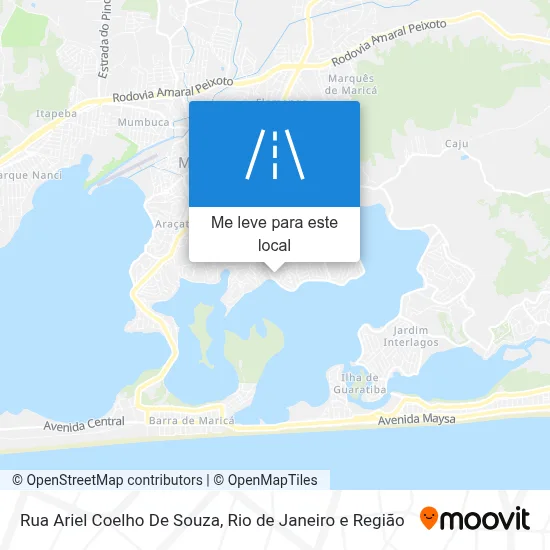 Rua Ariel Coelho De Souza mapa