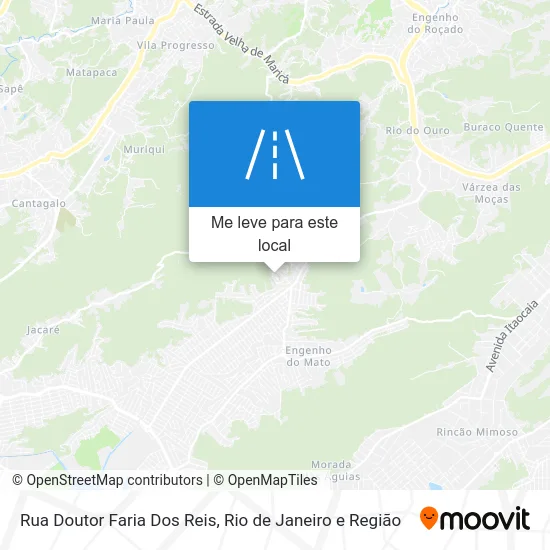 Rua Doutor Faria Dos Reis mapa