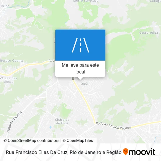 Rua Francisco Elias Da Cruz mapa