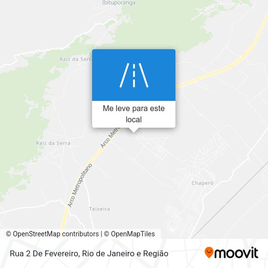 Rua 2 De Fevereiro mapa