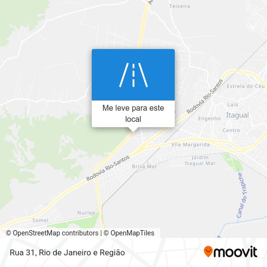 Rua 31 mapa