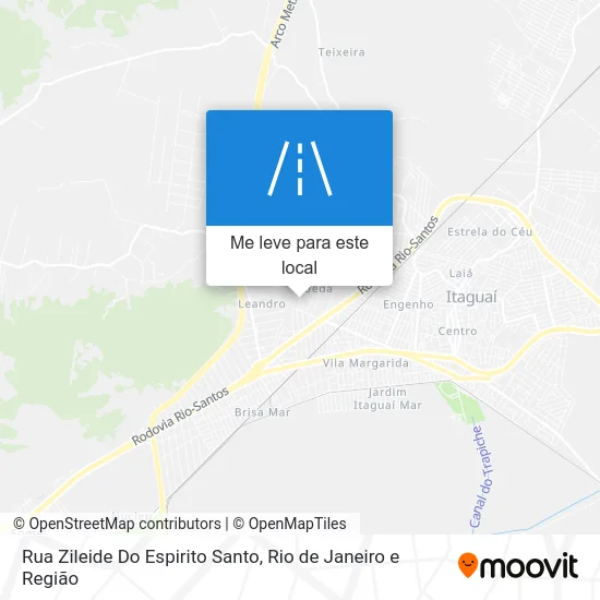 Rua Zileide Do Espirito Santo mapa