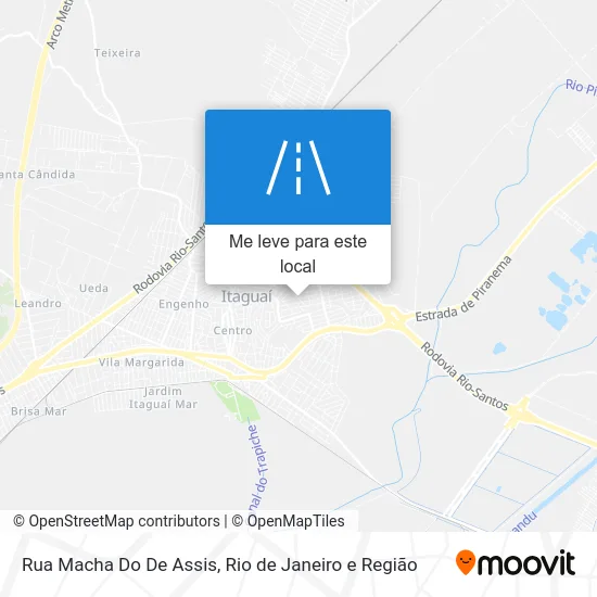 Rua Macha Do De Assis mapa