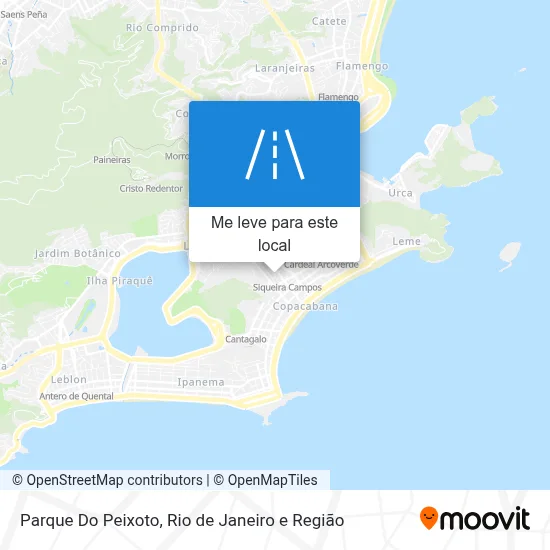 Parque Do Peixoto mapa