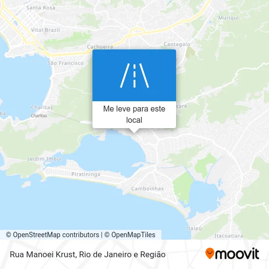 Rua Manoei Krust mapa