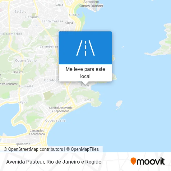Avenida Pasteur mapa