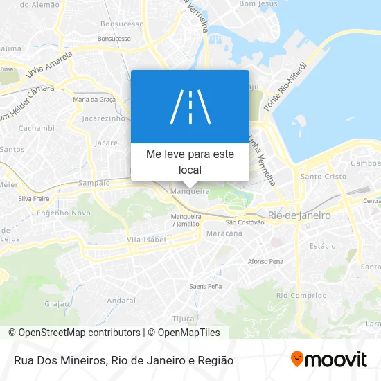 Rua Dos Mineiros mapa