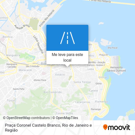Praça Coronel Castelo Branco mapa