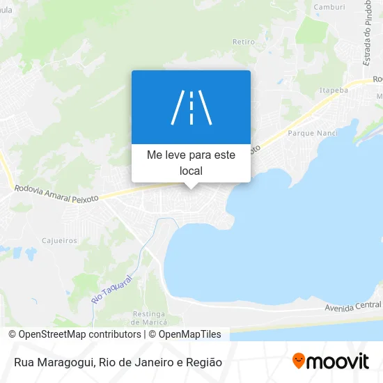 Rua Maragogui mapa