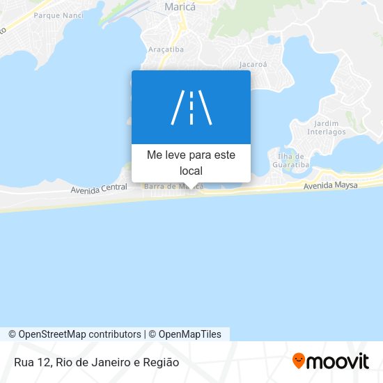 Rua 12 mapa