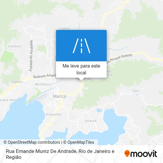 Rua Ernande Muniz De Andrade mapa