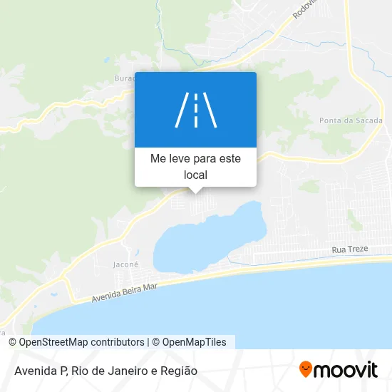 Avenida P mapa