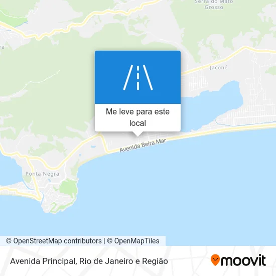 Avenida Principal mapa