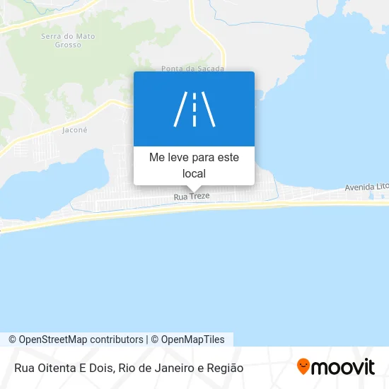 Rua Oitenta E Dois mapa