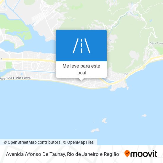 Avenida Afonso De Taunay mapa