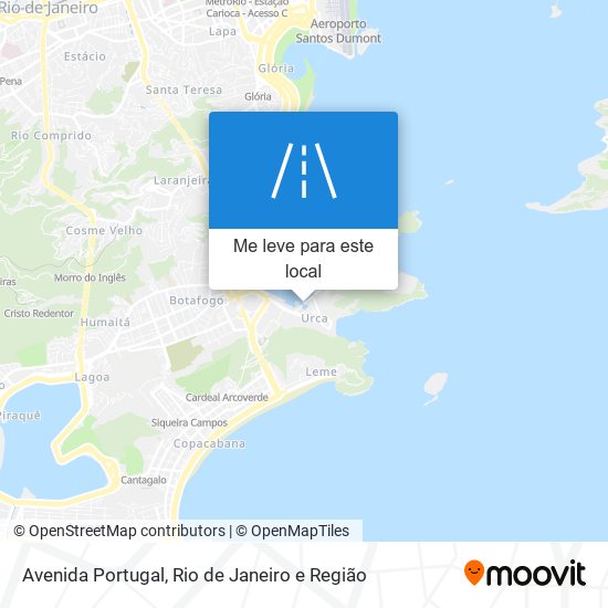 Avenida Portugal mapa