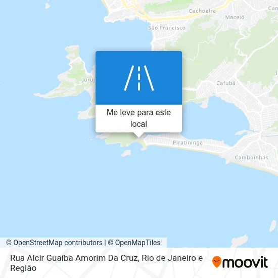 Rua Alcir Guaíba Amorim Da Cruz mapa