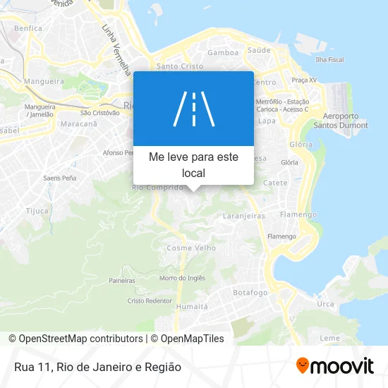 Rua 11 mapa