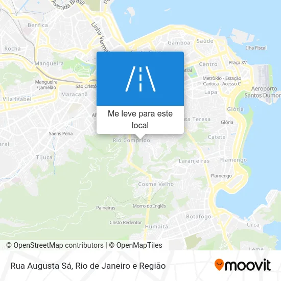 Rua Augusta Sá mapa