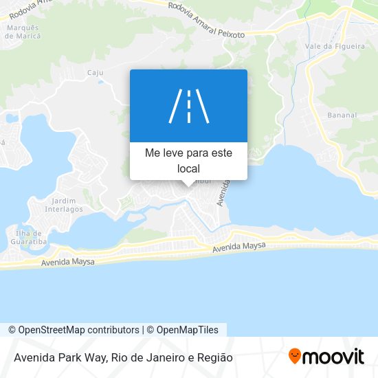 Avenida Park Way mapa