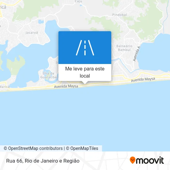 Rua 66 mapa
