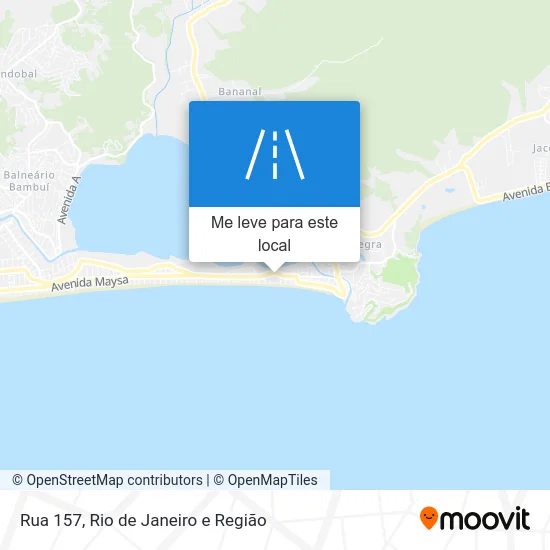 Rua 157 mapa