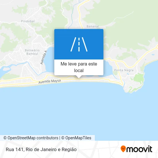 Rua 141 mapa