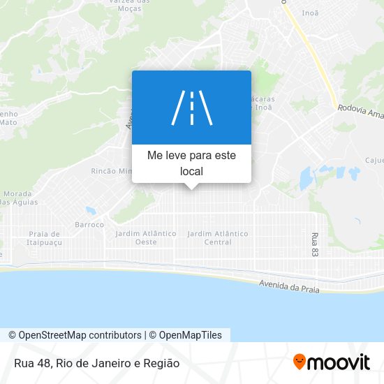 Rua 48 mapa