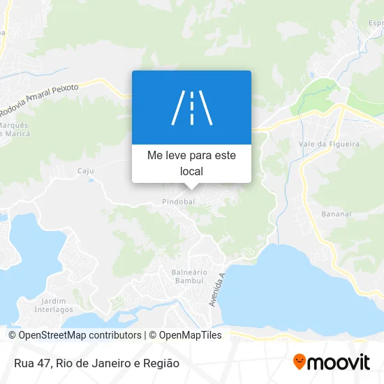 Rua 47 mapa