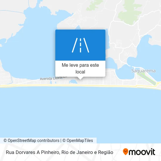 Rua Dorvares A Pinheiro mapa