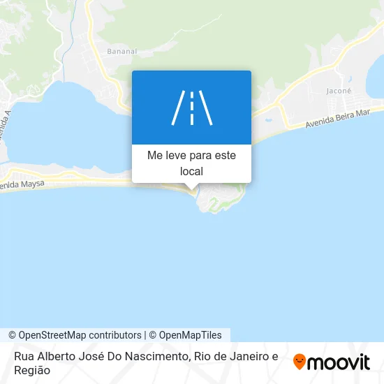 Rua Alberto José Do Nascimento mapa