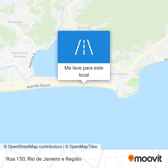 Rua 150 mapa