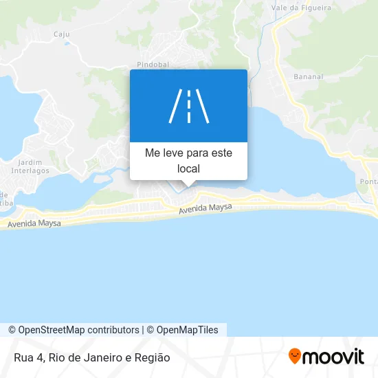 Rua 4 mapa