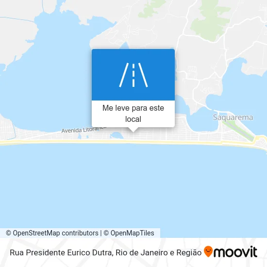 Rua Presidente Eurico Dutra mapa