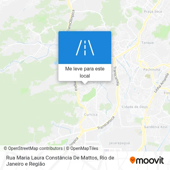 Rua Maria Laura Constância De Mattos mapa