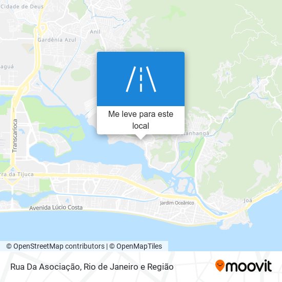 Rua Da Asociação mapa