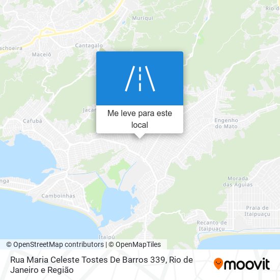 Rua Maria Celeste Tostes De Barros 339 mapa