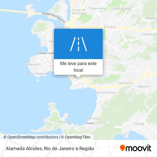 Alameda Alcides mapa