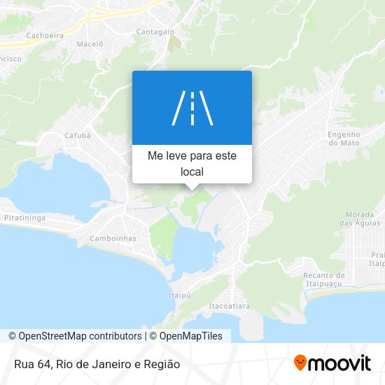 Rua 64 mapa