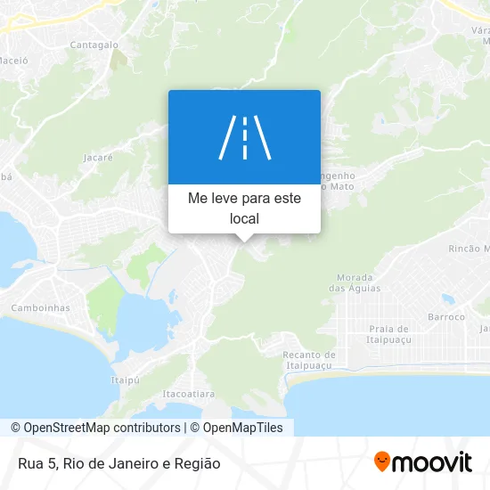 Rua 5 mapa