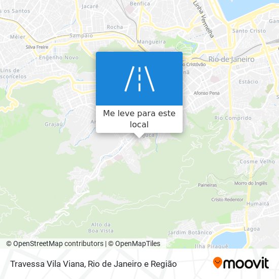 Travessa Vila Viana mapa