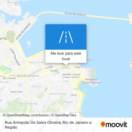 Rua Armando De Sales Oliveira mapa
